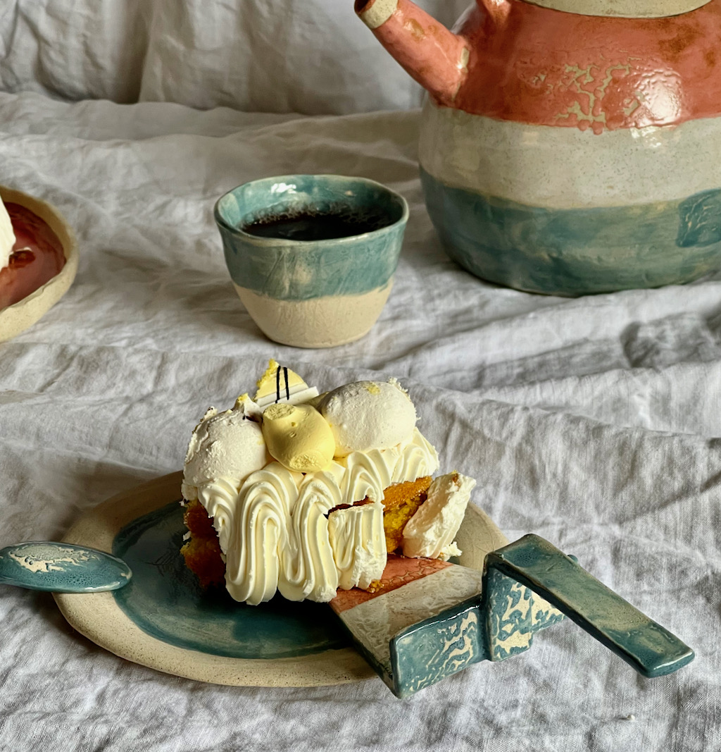 Piattino dessert Sabbia Ocean - immagine 2