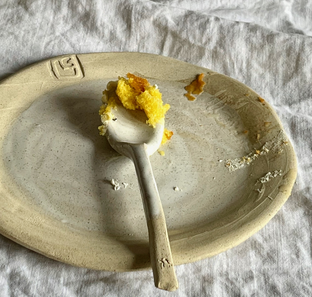 Piattino dessert Sabbia Cream - immagine 3
