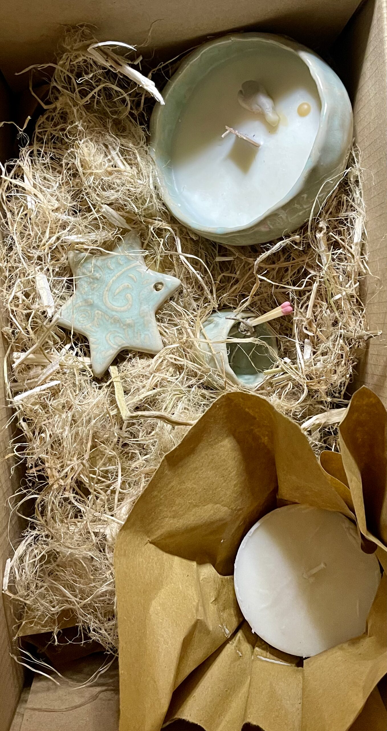 Box di Natale candela Salvia - immagine 5