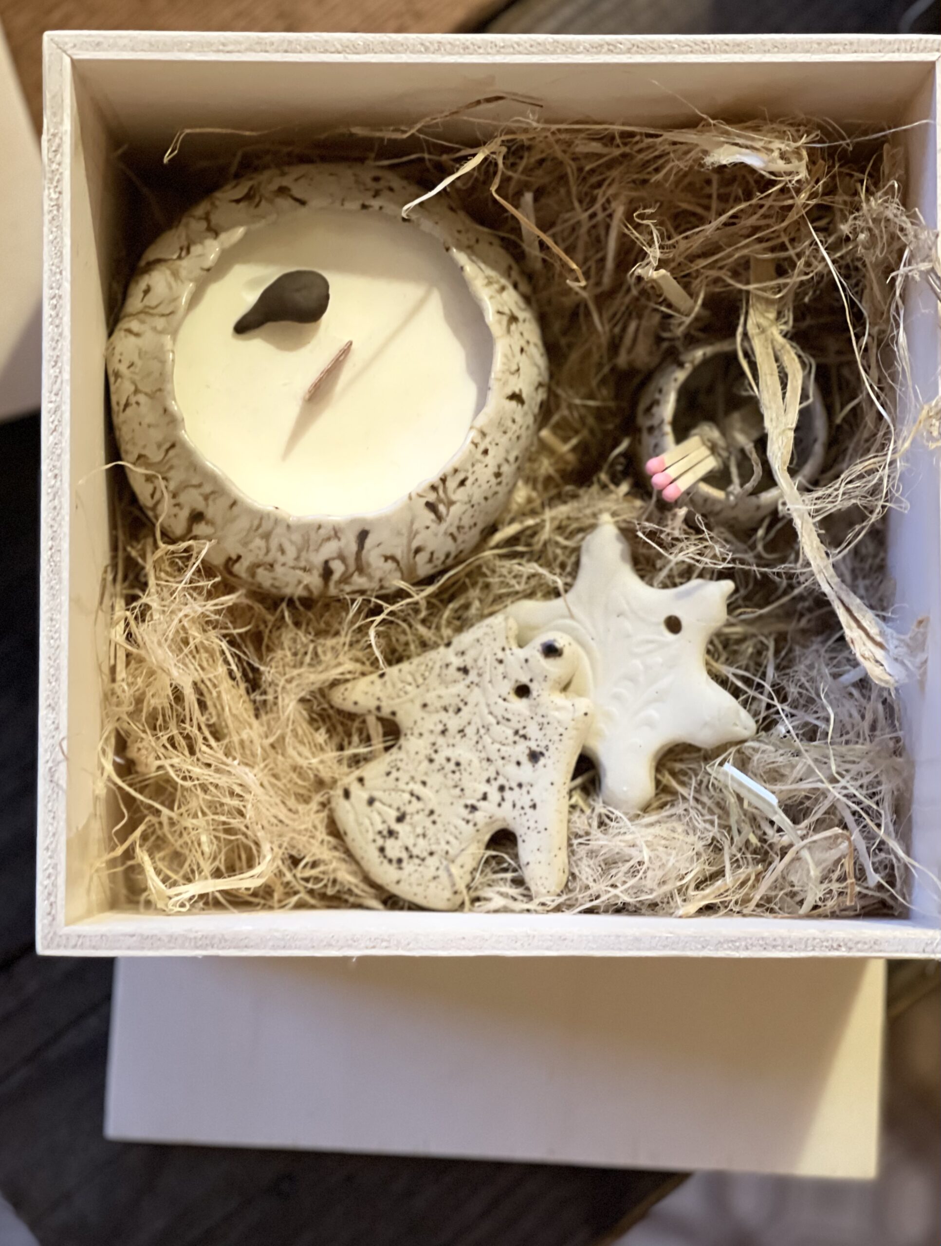 Box di Natale candela carlotta