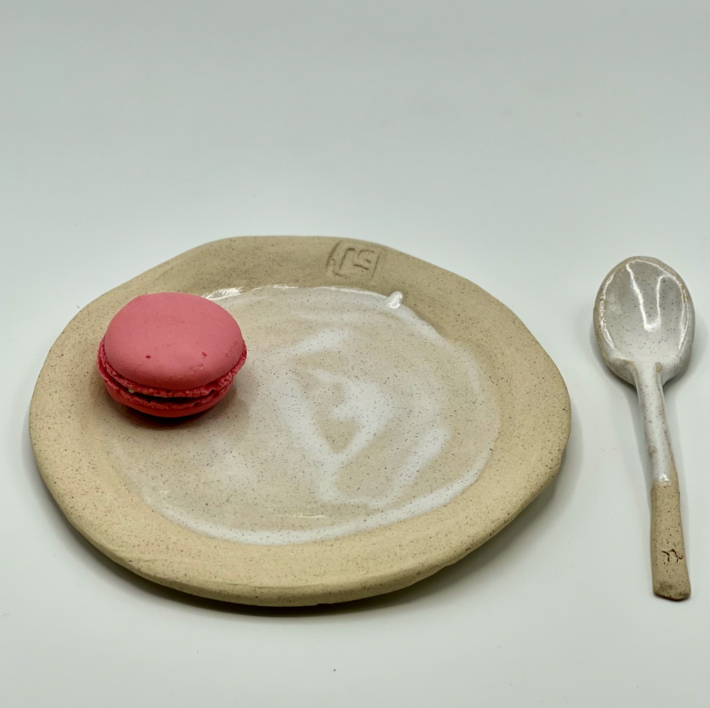 Piattino dessert Sabbia Cream