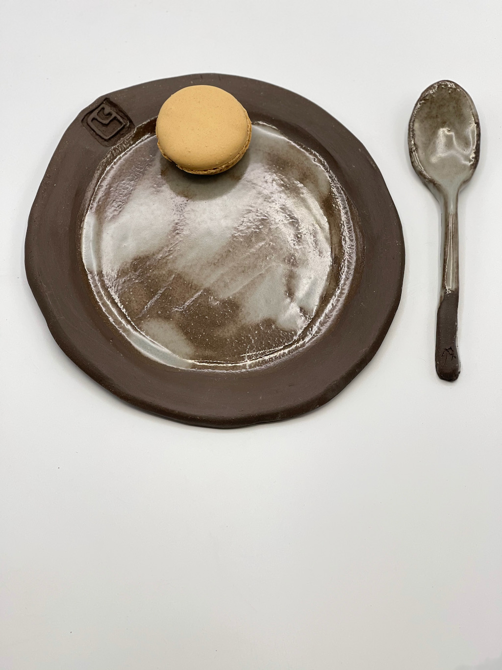 Piattino dessert Tonka Stone
