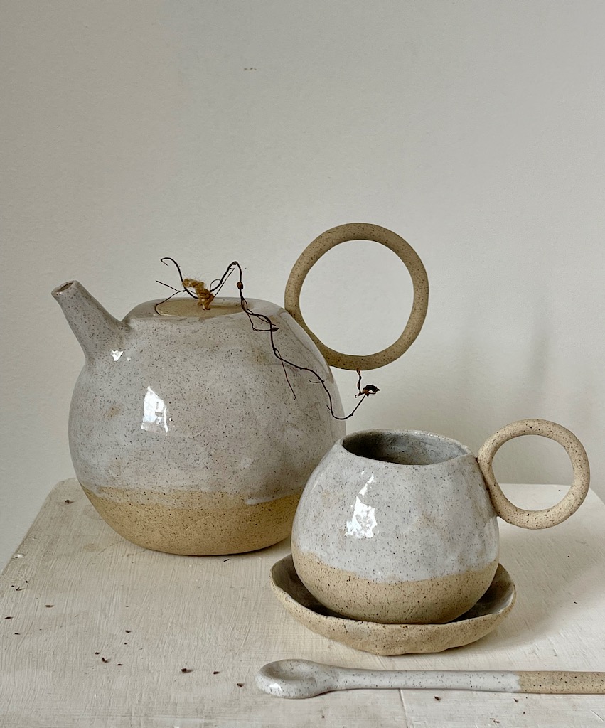 Teiera Tea Ball Cream - immagine 2