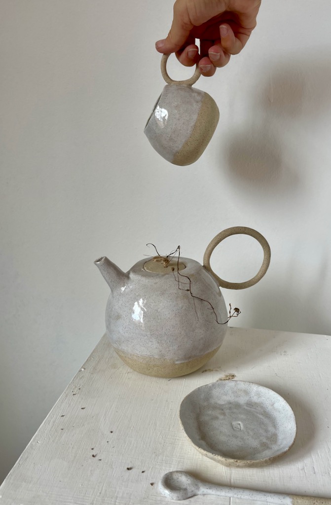 Teiera Tea Ball Cream - immagine 5
