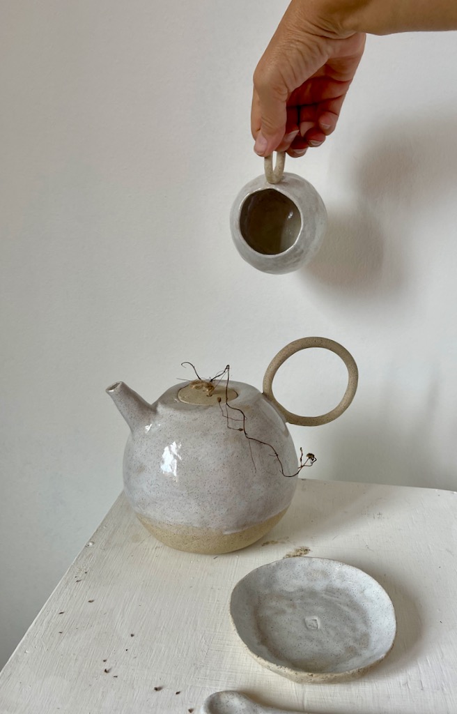 Teiera Tea Ball Cream - immagine 4