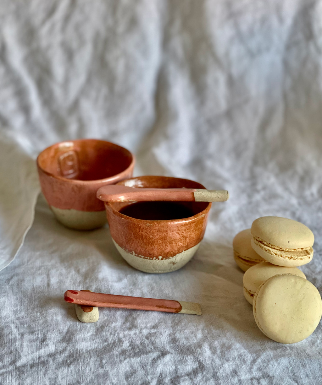 Tazzina caffè Caffettini Sabbia Coral